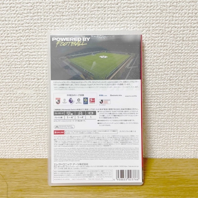 Nintendo Switch(ニンテンドースイッチ)のFIFA 22 Legacy Edition Switch エンタメ/ホビーのゲームソフト/ゲーム機本体(家庭用ゲームソフト)の商品写真