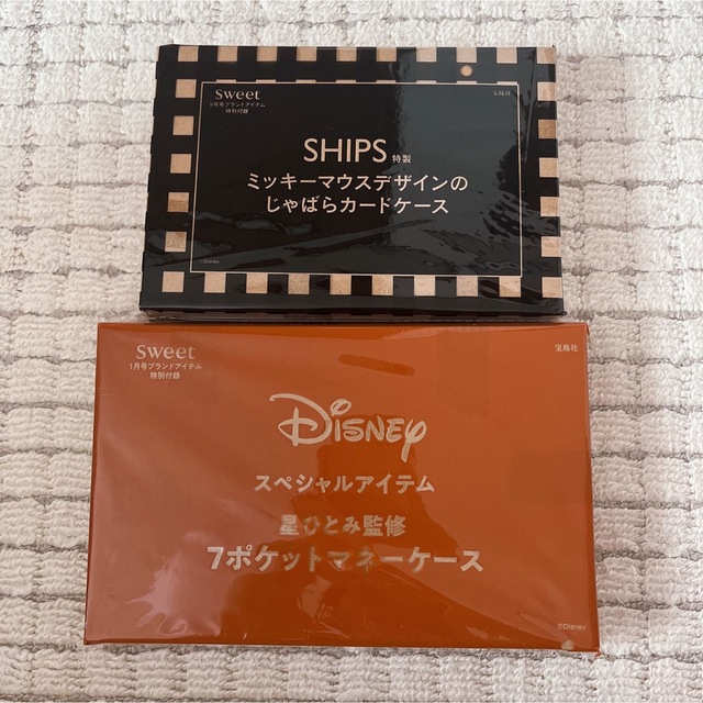 Disney(ディズニー)のミッキー 付録 sweet じゃばら カードケース 7ポケット マネーケース コスメ/美容のキット/セット(その他)の商品写真