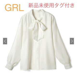 グレイル(GRL)のグレイル　GRL  ボウタイブラウス(シャツ/ブラウス(長袖/七分))