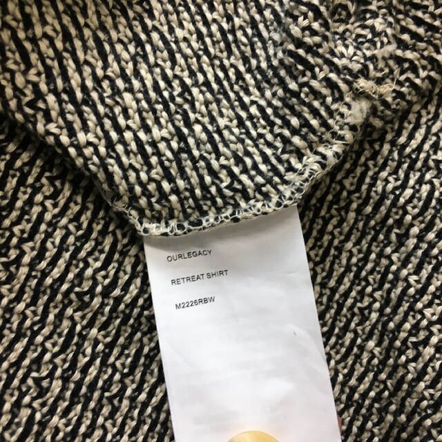 22SS OUR LEGACY RETREAT SHIRT ニットクロシェシャツ | www.typono.gr
