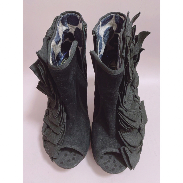 イレギュラーチョイス irregular choice ショートブーツ 黒 新入荷