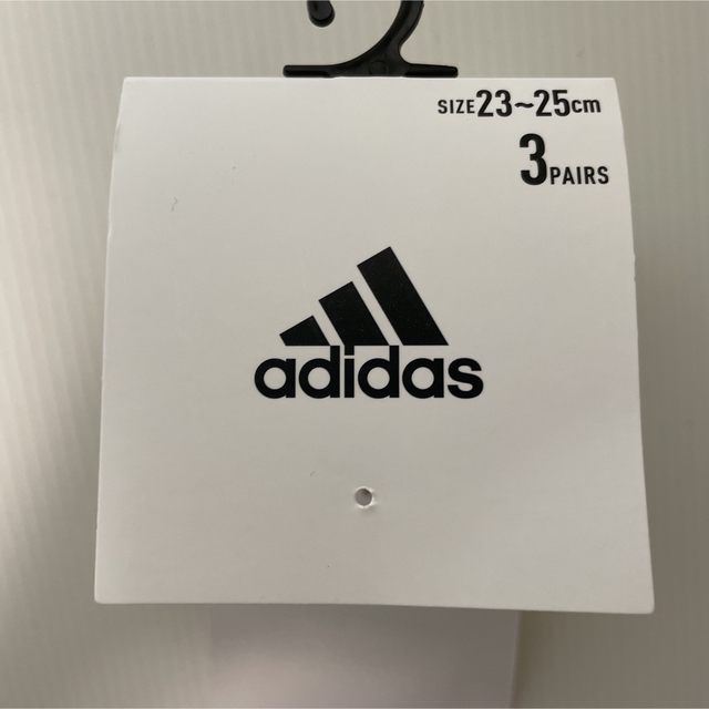 adidas(アディダス)の新品☆ アディダス adidas 5本指 ソックス 靴下 3足（23-25cm） レディースのレッグウェア(ソックス)の商品写真