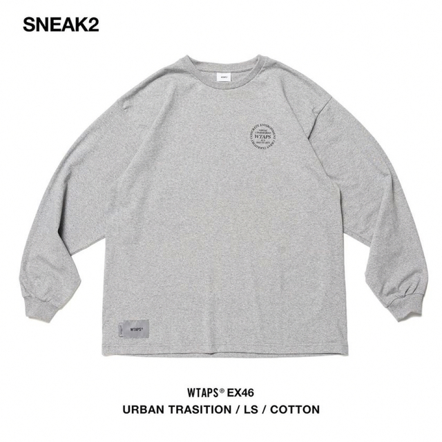 Wtaps Gray XL LS/Cotton 灰色 202atdt csm04