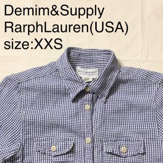 デニムアンドサプライラルフローレン(Denim & Supply Ralph Lauren)のDemim&SupplyRarphLauren(USA)ビンテージチェックシャツ(シャツ/ブラウス(長袖/七分))