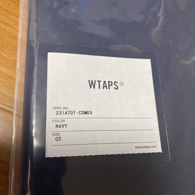 Mサイズ wtaps DESIGN 01 LS COTTON. COLLEGE