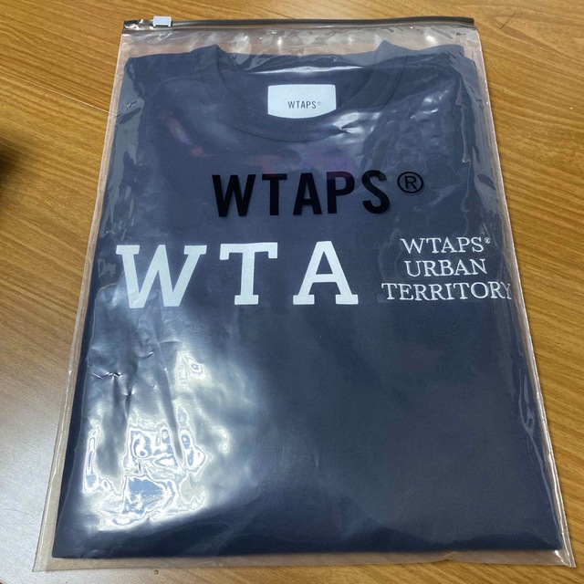 Wtaps DESIGN 01 /LS/COTTON.COLLEGE ネイビーM