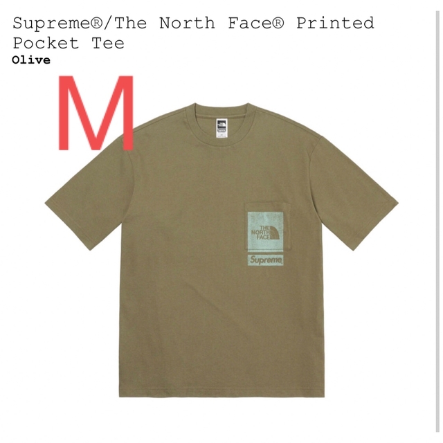 SupremeThe North Face Printed Pocket Tee - Tシャツ/カットソー(半袖 ...