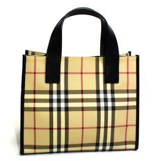 バーバリー(BURBERRY)のBURBERRY LONDON ハンドバッグ トートバッグ ノバチェック(トートバッグ)