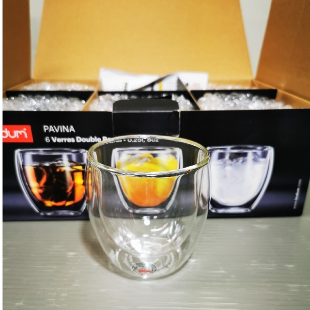 BODUM PAVINA ボダム バヴィール　ダブルウォール グラス 250ml