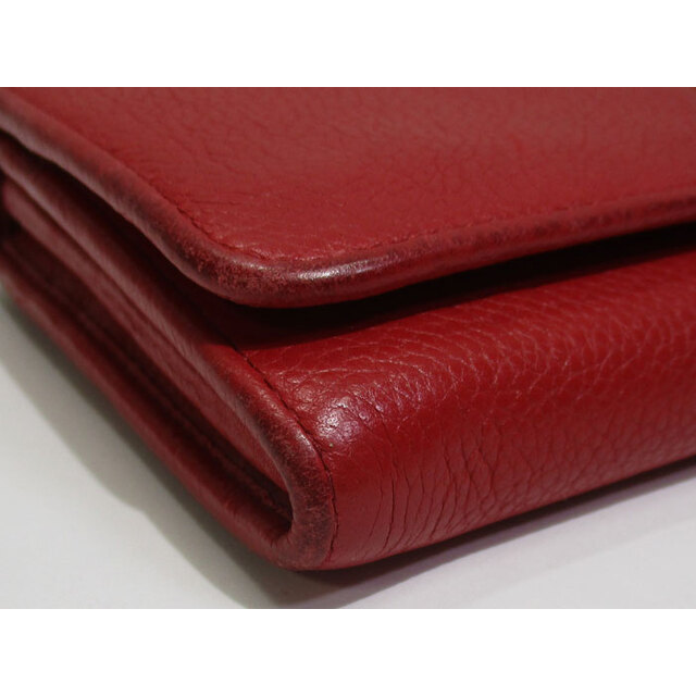 PRADA(プラダ)のPRADA 二つ折り 長財布 レザー レッド 1MH132 レディースのファッション小物(財布)の商品写真