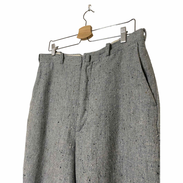 極希少 NICENESS NEP TWEED PANTS