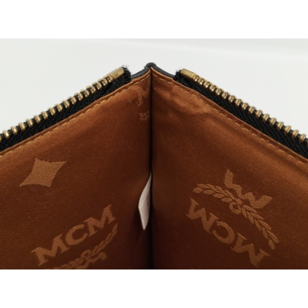 MCM - MCM クラッチバッグ セカンドバッグ ヴィセトス PVC MCM - MCM クラッチバッグ セカンドバッグ ヴィセトス PVC