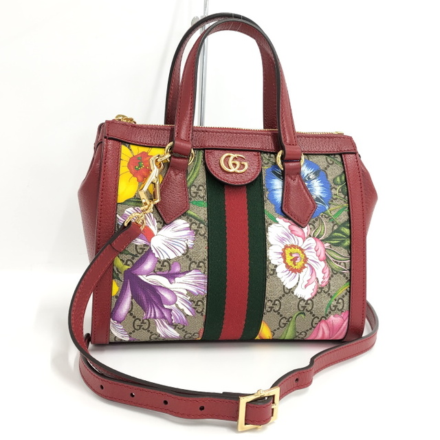 GUCCI 2WAYショルダーバッグ オフディア GGGGスプリーム 花柄 ほしい物