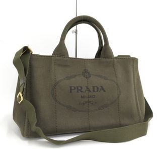 プラダ(PRADA)のPRADA カナパトート 2WAYショルダーバッグ 斜め掛け キャンバス(その他)