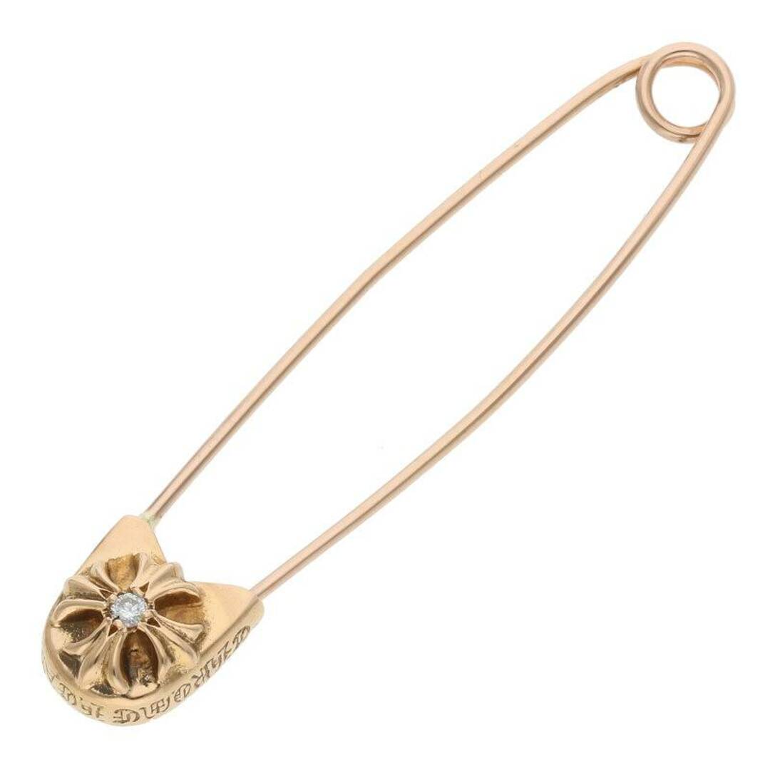 ネックレス クロムハーツ 22K SAFETY PIN L DIA/22Kラージセーフティ