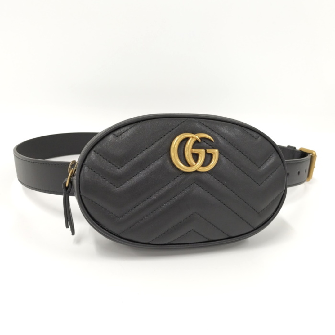 最終値下げ GGマーモント ウエストバッグ GUCCI - Gucci レザー 476434