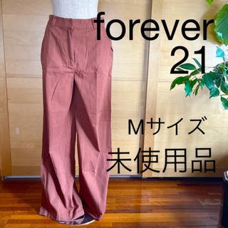 フォーエバートゥエンティーワン(FOREVER 21)のforever21 ワイドパンツ　サイズM(カジュアルパンツ)