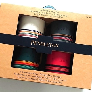 ペンドルトン(PENDLETON)のペンドルトン セラミックマグ 4個セット(食器)
