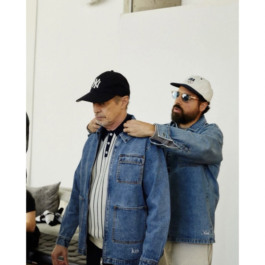 ★ kith Spring 1 2022  denim zip  jacketキス