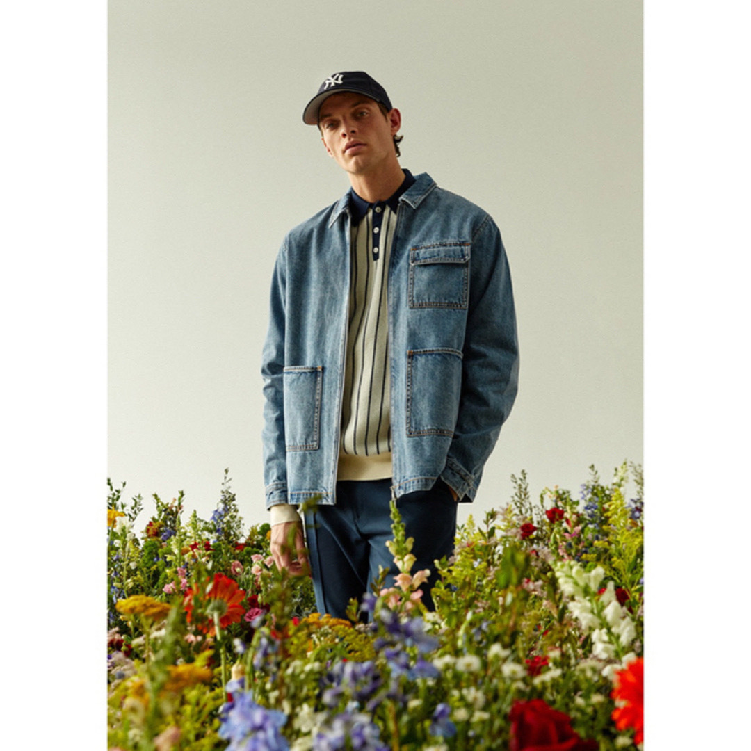 ★ kith Spring 1 2022  denim zip  jacketキス