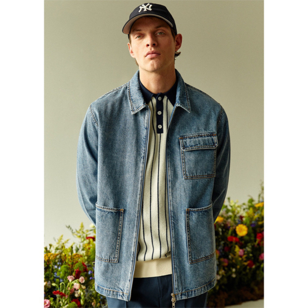 ★ kith Spring 1 2022  denim zip  jacketキス