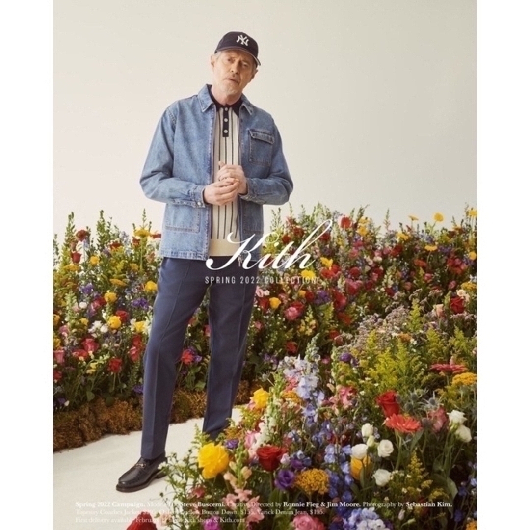 ★ kith Spring 1 2022  denim zip  jacketキス