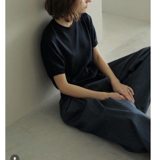 贅沢屋の LOHENクロップドシャツカラーブルゾン、ランダムタックハイ