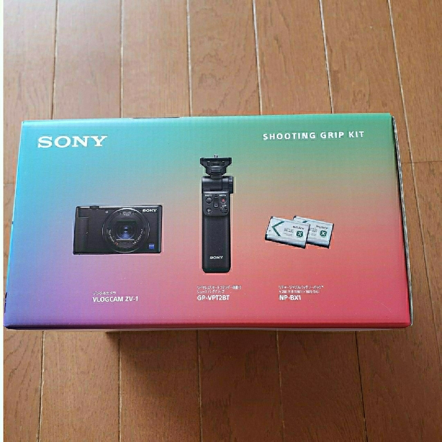 SONY(ソニー)のSONY VLOGCAM ZV-1G シューティンググリップキット スマホ/家電/カメラのカメラ(コンパクトデジタルカメラ)の商品写真