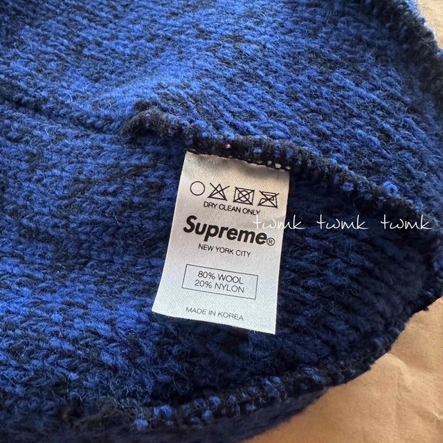 Supreme(シュプリーム)の【Supreme】Ragg Wool Beanie 2012 FW / 未使用 メンズの帽子(ニット帽/ビーニー)の商品写真