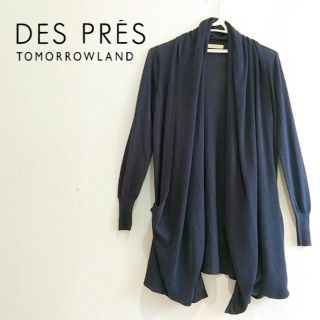 デプレ(DES PRES)のTOMORROWLANDデプレDES PRESのロングカーディガンM(カーディガン)