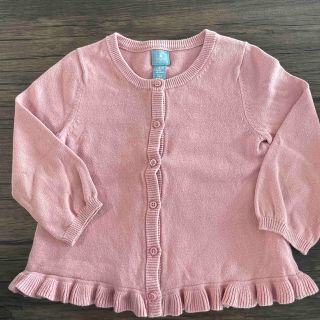 ベビーギャップ(babyGAP)のbabyGap ピンク　ニット　カーディガン　サイズ90(カーディガン)