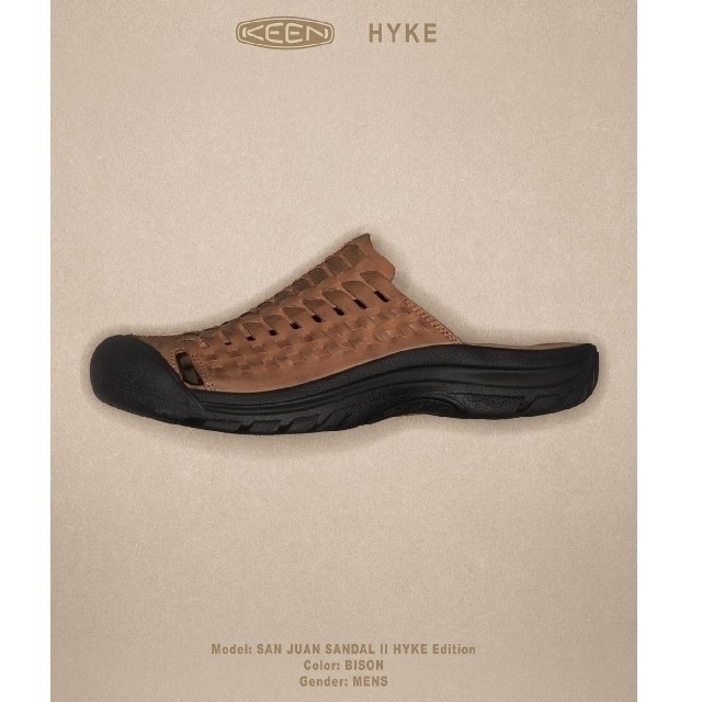 HYKE(ハイク)のSAN JUAN SANDAL II HYKE Edition (Mens)26 メンズの靴/シューズ(サンダル)の商品写真