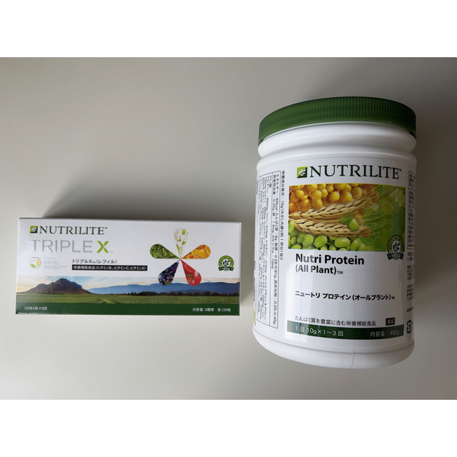 Amway NUTRILITE TRIPLE X + Nutri Protein