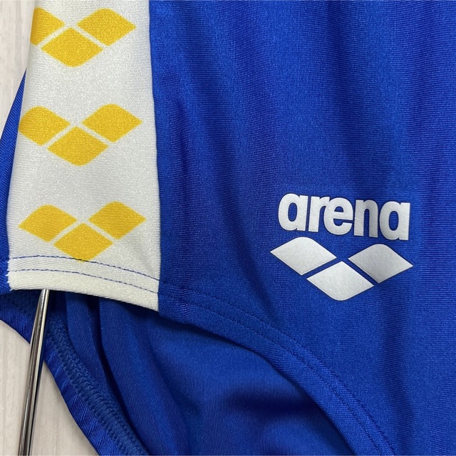 arena(アリーナ)のarena　アリーナ　女性用水着　ブルー×イエロー　XBサイズ　新品 レディースの水着/浴衣(水着)の商品写真