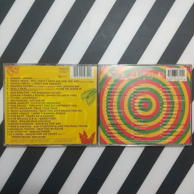 レゲエ reggae ２枚セット エンタメ/ホビーのCD(ワールドミュージック)の商品写真