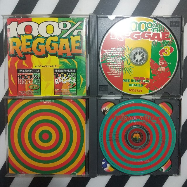 レゲエ reggae ２枚セット エンタメ/ホビーのCD(ワールドミュージック)の商品写真