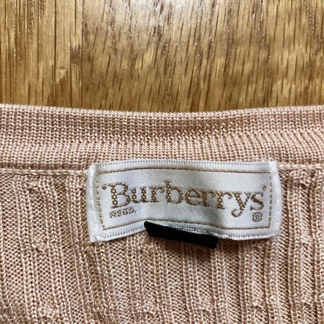 BURBERRY(バーバリー)のBurberrys シルクカーディガン レディースのトップス(カーディガン)の商品写真
