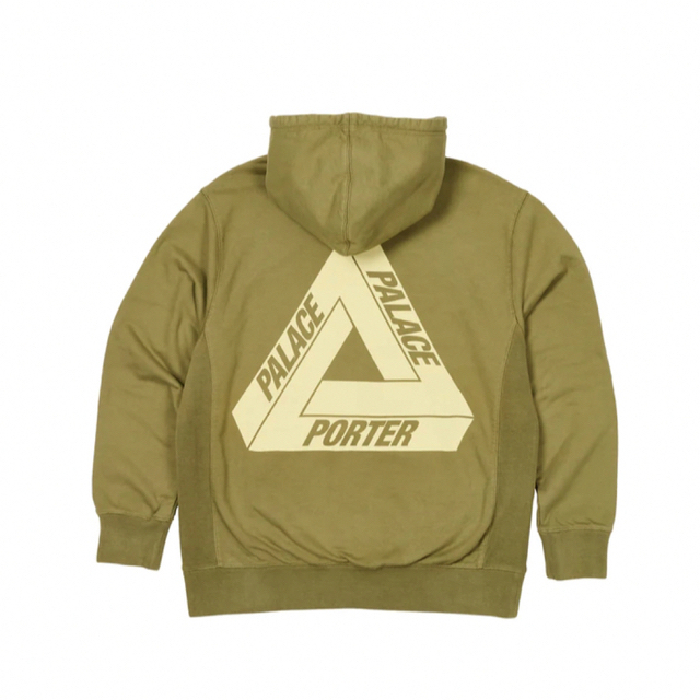 PALACE パレス パーカー L 黄