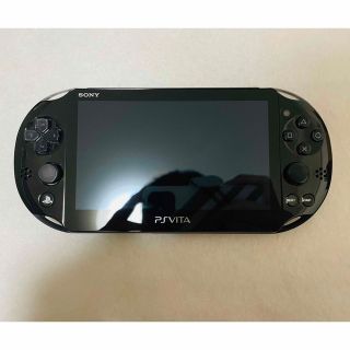 プレイステーションヴィータ(PlayStation Vita)の☆画面傷無し☆PSVita PCH-2000 ZA11 本体 ブラック 動作OK(家庭用ゲーム機本体)