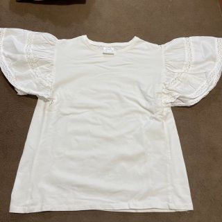 ザラキッズ(ZARA KIDS)の【要プロフィール一読:美品】ZARAガールズ　Tシャツ　カットソー　8歳/128(Tシャツ/カットソー)