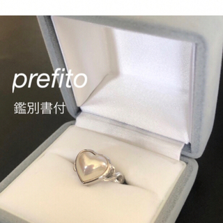 prefito プレフィート　K18WG マベパールリング　ハート(リング(指輪))