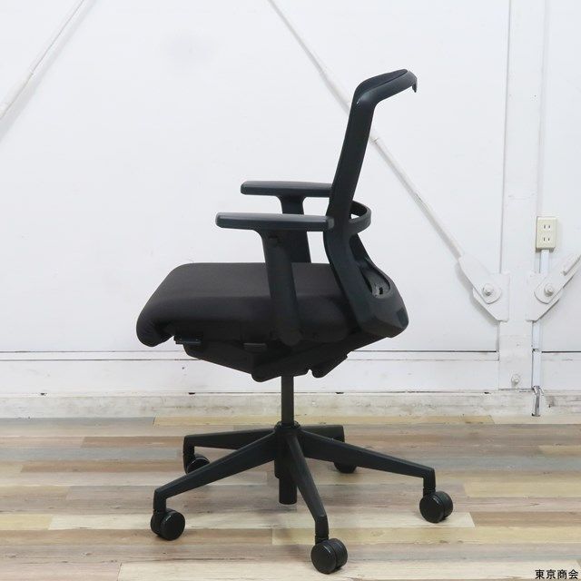 WEB限定 展示品・2021年製 ウチダ/内田洋行 エルフィ 可動肘 ライム