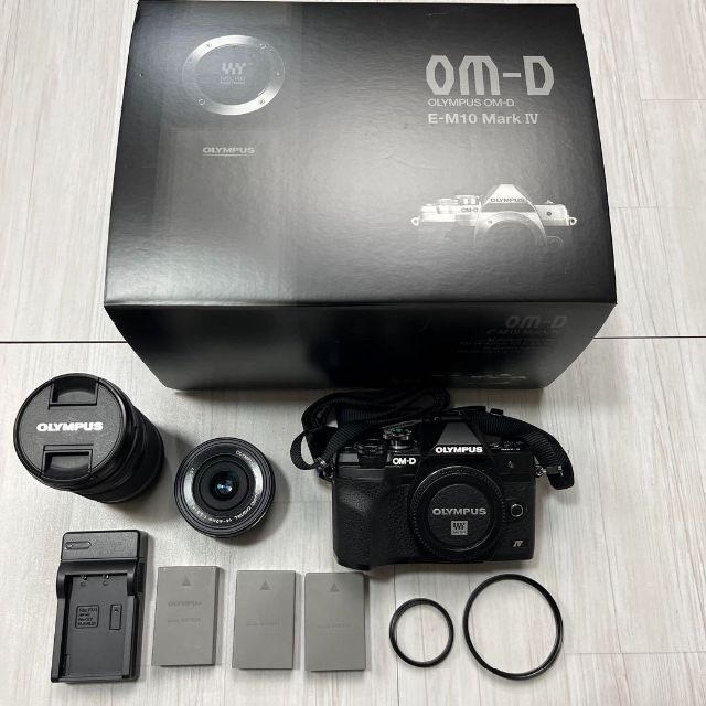 4914】オリンパス OM-D E-M10 MARK IV ダブルズームキット-