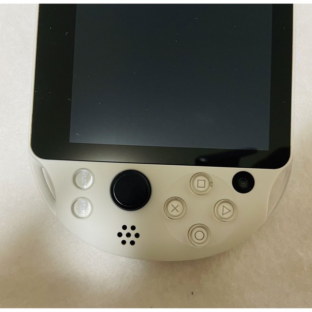 PSVita PCH-2000 ZA22 本体 グレイシャーホワイト 動作良好 ゲーム