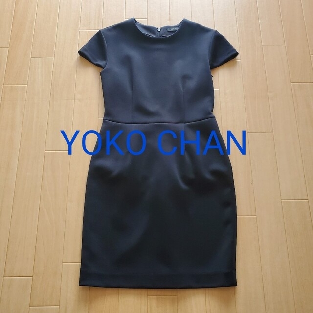 【極美品】バーニーズ限定　YOKO CHAN　ヨーコチャン　ペプラム　ワンピース