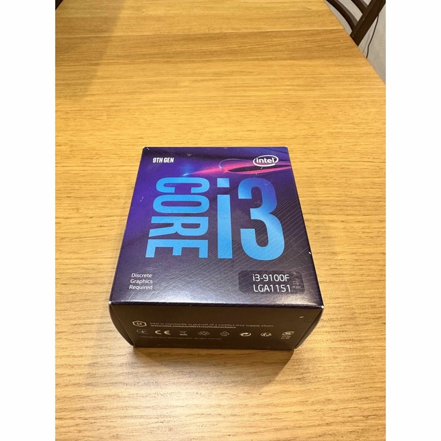 INTEL インテル Core i3-9100F - PCパーツ