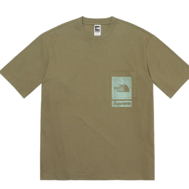 Supreme(シュプリーム)の【XL】supreme TNF Printed Pocket Tee メンズのトップス(Tシャツ/カットソー(半袖/袖なし))の商品写真