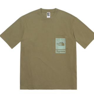 シュプリーム(Supreme)の【XL】supreme TNF Printed Pocket Tee(Tシャツ/カットソー(半袖/袖なし))