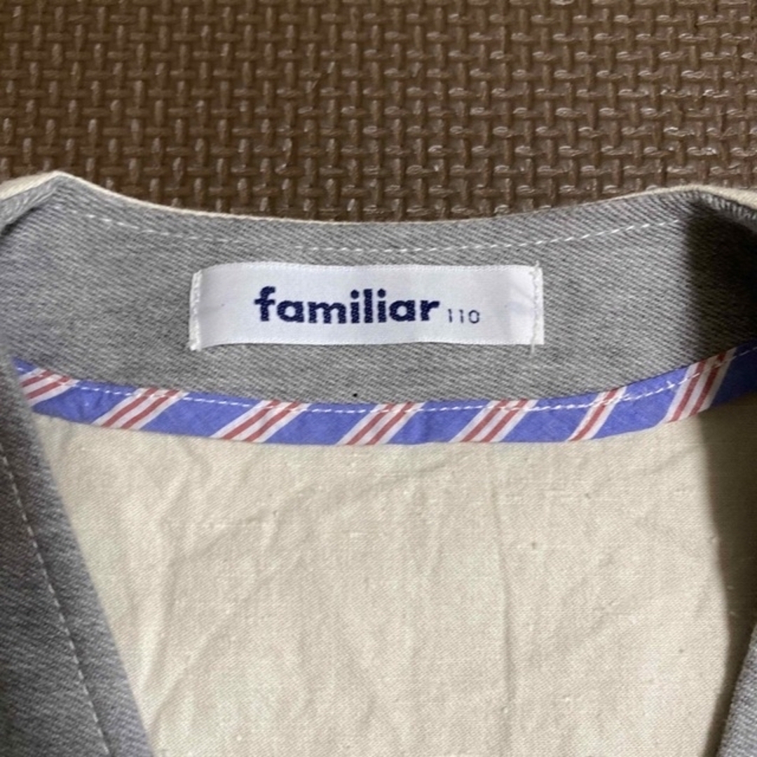 familiar(ファミリア)のベスト キッズ/ベビー/マタニティのキッズ服男の子用(90cm~)(その他)の商品写真