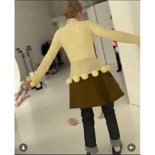 J.W.ANDERSON - JW ANDERSON ポンポンリブウールセーター アンダーソン